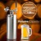 Nutrichef 128Oz Passivated Mini Keg With Tapping S PKBRTP100.5 - alternate 4